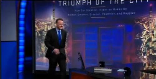 Cities Rock: Jon Stewart Interviews Harvard Economist Ed Glaeser [VIDEO]