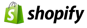 Shopify logo for online e-commerce platform