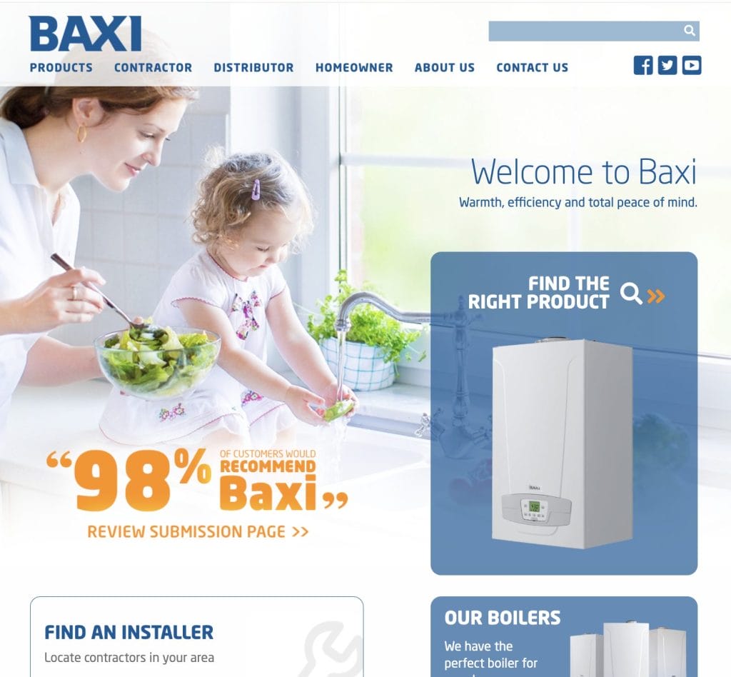 Baxi boilers for efficient home heating solutions