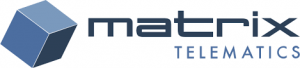 Matrix Telematics company logo with cube design