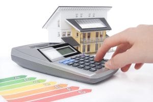 Calculating home energy efficiency costs