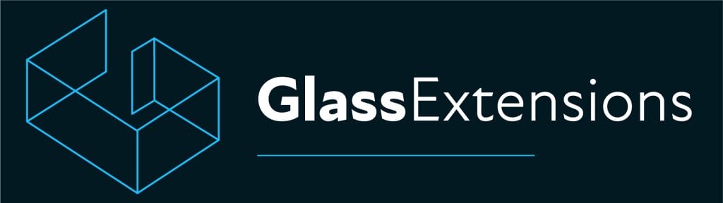 GlassExtensions company logo design