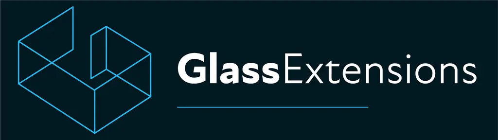 GlassExtensions company logo design
