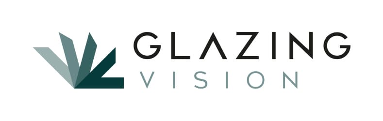 Glazing Vision company logo design