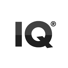IQ logo with registered trademark symbol