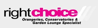 Right Choice conservatories and garden lounge specialists logo
