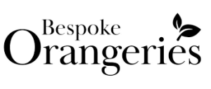 Bespoke Orangeries logo design with leaf symbol