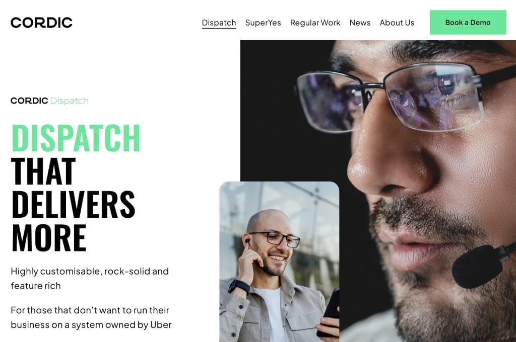 Cordic dispatch software promoting business efficiency