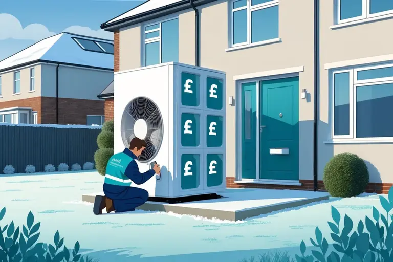 Air source heat pump installation cost UK