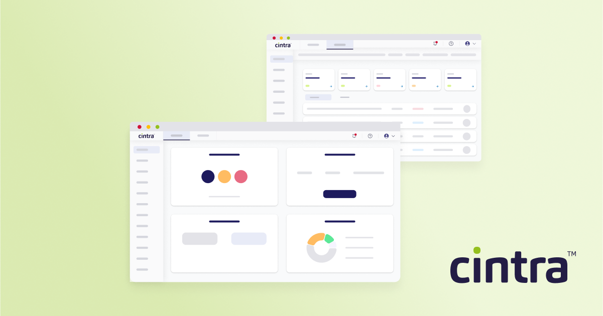 Cintra payroll software dashboard interface