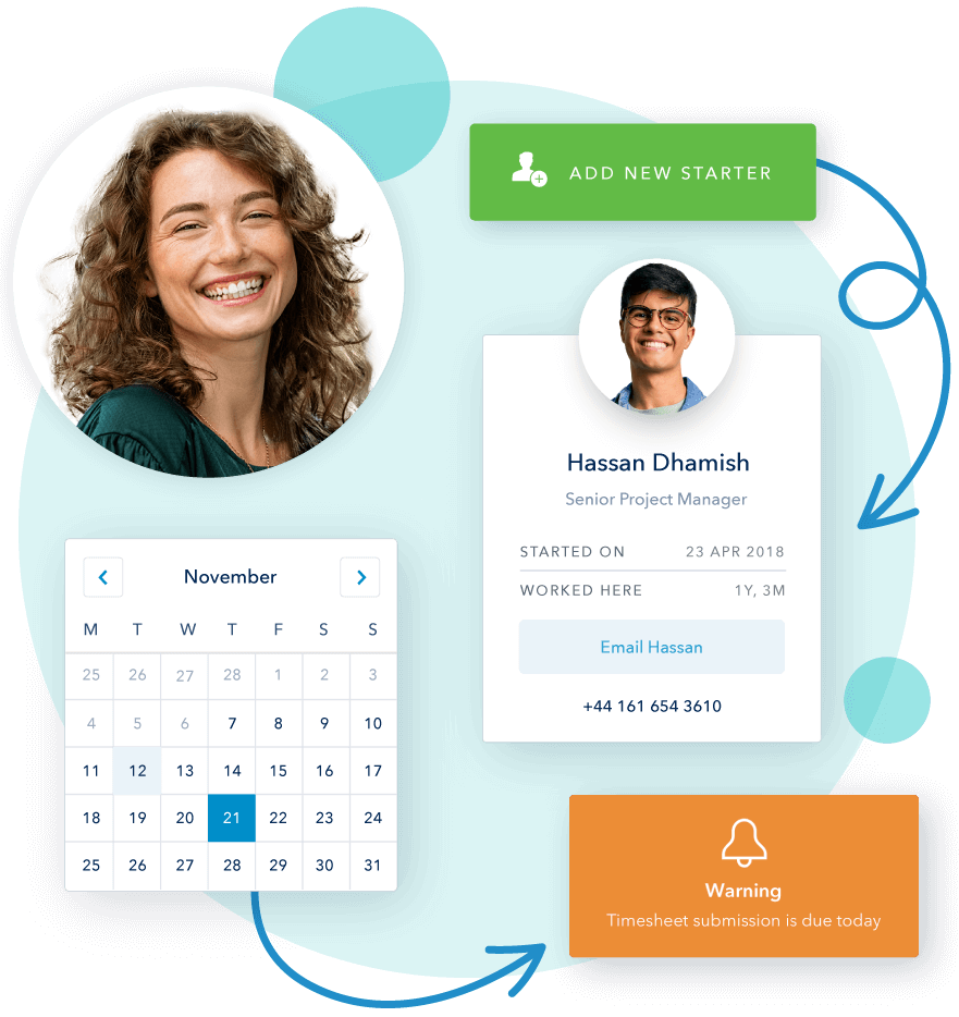Moorepay Payroll Software Dashboard