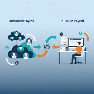 Comparing outsourced payroll with in-house payroll processing