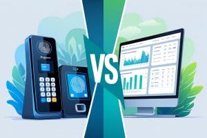 Time and attendance software compared to HR software