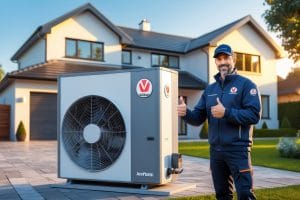 Vaillant aroTHERM Plus air source heat pump