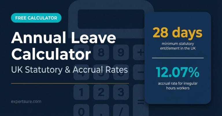 Annual Leave Calculator UK | Free Holiday Entitlement Tool