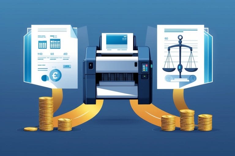 Buy versus lease photocopier comparison
