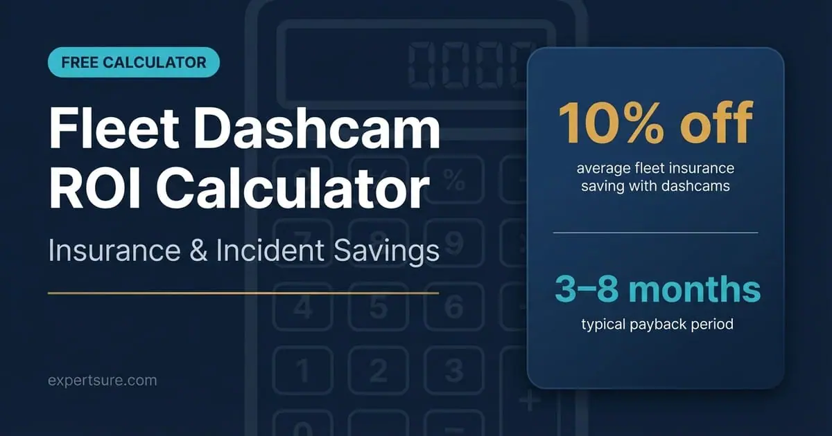 Fleet Dashcam Roi Calculator