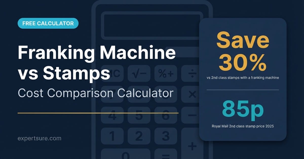 Franking Vs Stamps Calculator