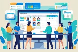 HR software dashboard showing employee management for small businesses