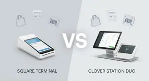 Square vs Clover EPOS system comparison illustration