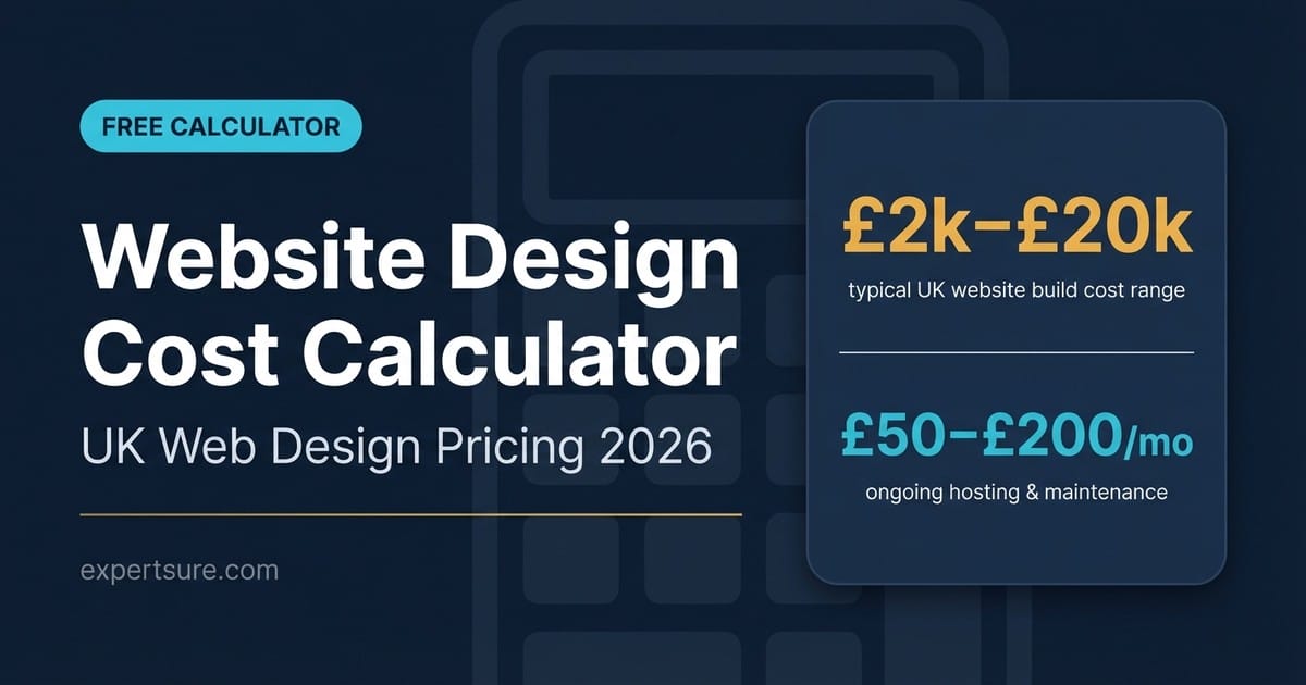 Website Design Cost Calculator