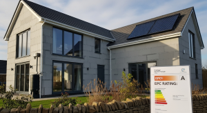 Energy efficient UK house with EPC certificate