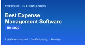 Best expense management software UK 2026 comparison by ExpertSure